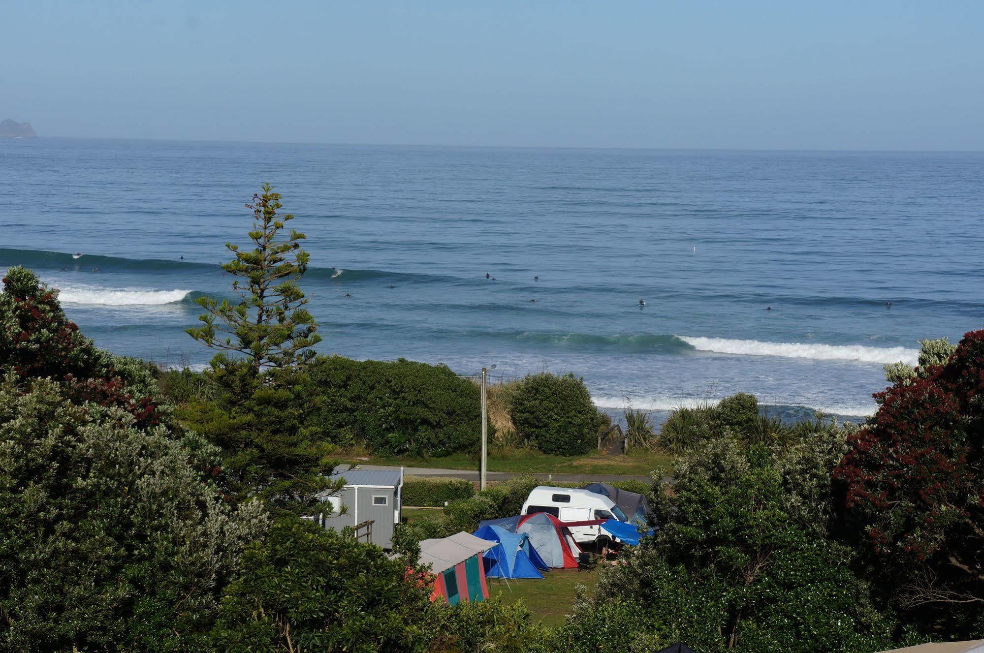 Fitzroy Beach Holiday Park New Plymouth Exterior photo