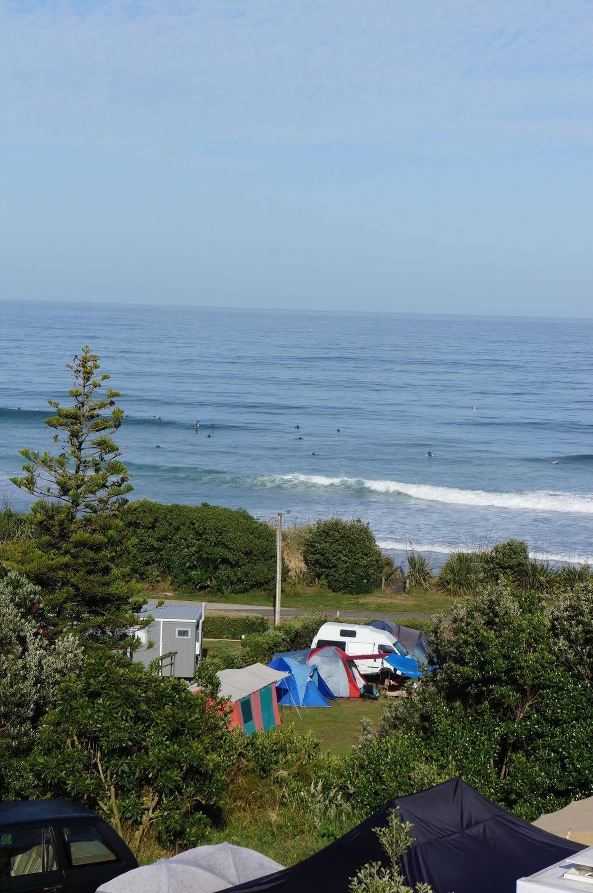 Fitzroy Beach Holiday Park New Plymouth Exterior photo